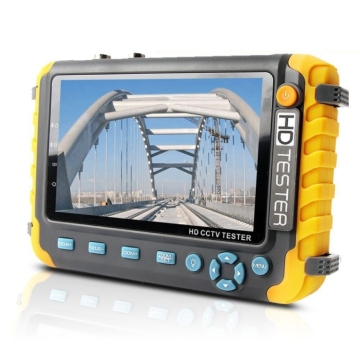 5 Inch Mini Monitor: 8MP AHD CVI TVI CVBS Coaxial Analog CCTV Camera