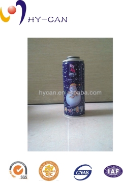 Tin Metal Type and Metal Material Aerosol Can for Shoe Polish
