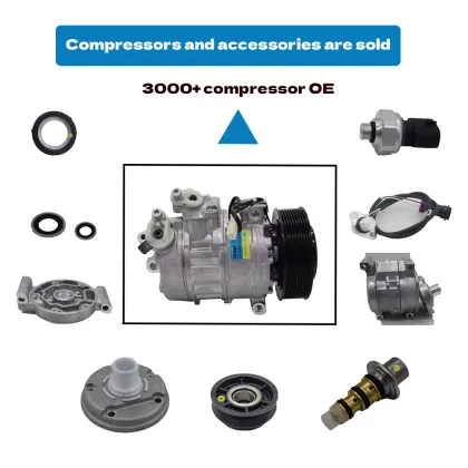 8PK AC Compressor for 709 Freightliner Trucks