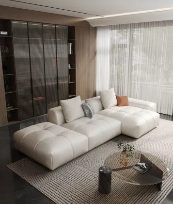 Lazy Sectional Floor Sofa Set