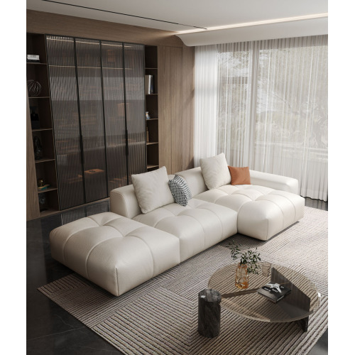 Ленивый набор дивана на полу в секциях