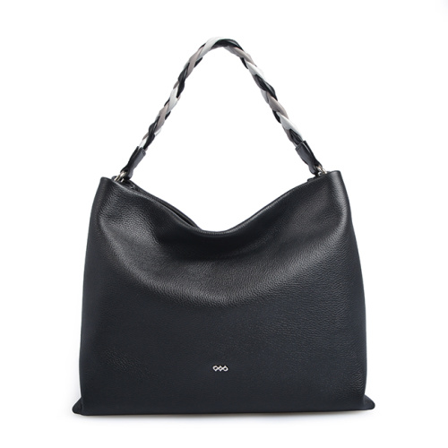 Nuevo diseño de mango tejido de cuero Lady Hobo Bag