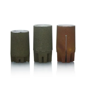 High Round Thermal Analyzer Sample Cups for Carbon Silicon Analysis in Molten Metal
