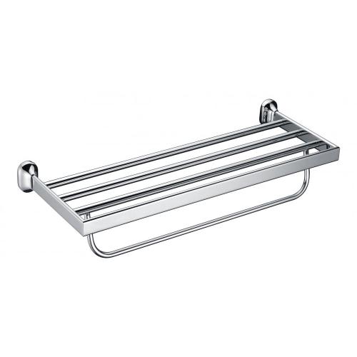 Wall Mount Shelf Rustproof Hanging Towel Bar