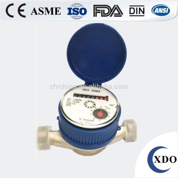 Hot sale factory price XDO-SJWM-15~20 Single jet brass body digital intelligent water meter
