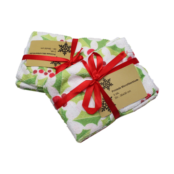 80%Polyester 20%Polyamide Printed Household Cleaning Cloths