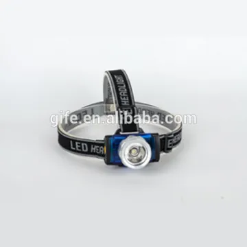 GF-8024 2AAA Battery 1W LED Bulbs Headlamp Headlight With Charger