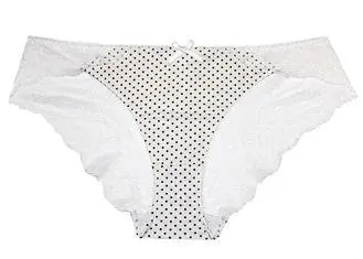 OEM Fashion Pretty Girls Bikinis white polka dot bikini  Cl