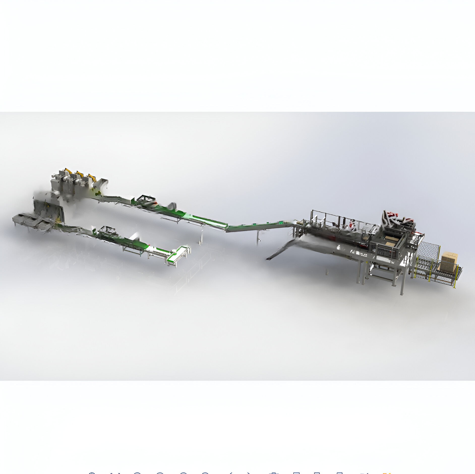 Система автоматической упаковки и укладки: DL-1500