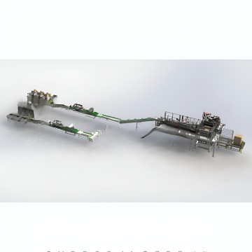 Automatic packaging and stacking system Model:DL-1500