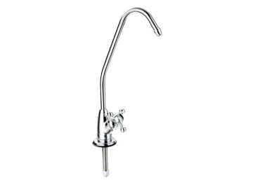 Lead Free Water Filter Faucets , Ceramic Valve Core Goose Neck