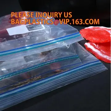 double seal reclosable plastic zipper sandwich bags, Plastic Reclosable Double Zip lock bags, Customized zipper plastic food sna