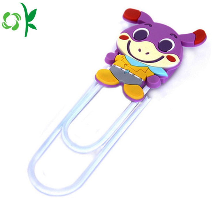 Customize Animal Shape Silicone Bookmark