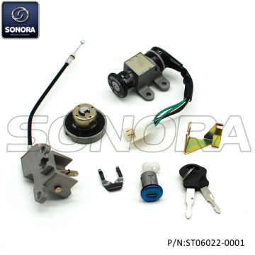 ZNEN ZN50QT-11,ZN50QT-11B,BAOTIAN BT49QT-9D LOCK SET (P/N:ST06022-0001) Top Quality