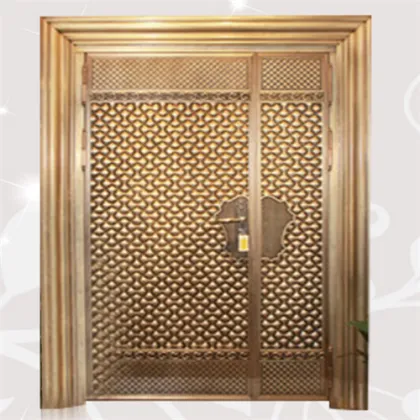 Main Entrance Security Copper Door Steel Door