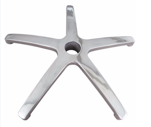 Aluminium Die Casting Chair base For Parts Furniture