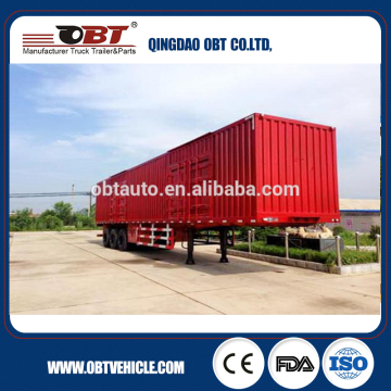 Cheap Enclosed Truck Trailer For Sale / Box / Van Semi Trailer/ Container Van Semi