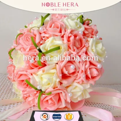 Bouquet Holder with Artificial Flower Bouquet