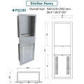 壁ステンレス鋼の屋内水を飲む噴水