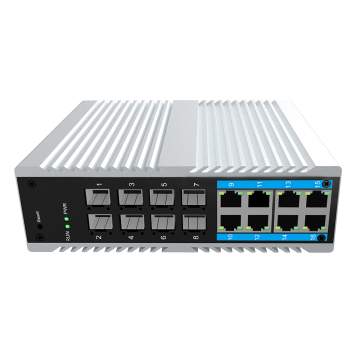 Hot Sale Industrial POE Ethernet Switch 100/1000Mbps DIN-RAIL IP40 Fanless
