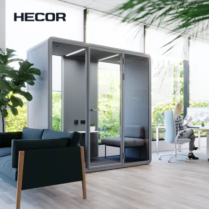 Tech-Integrated Duo Conference Booth