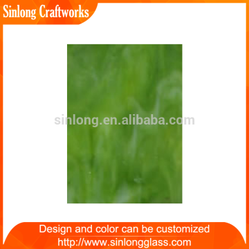 3mm green colored sheet glass