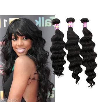 MS Beauty Hair Regular Wave, Loose Deep wave, Big Curl, Natural Wavy Xuchang factory Virgin human hair extensions bundles