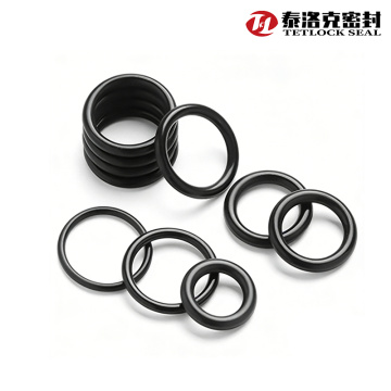 Pengedap O-Ring FFKM Perfluoroether Hitam