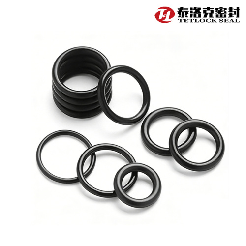 Pengedap O-Ring FFKM Perfluoroether Hitam