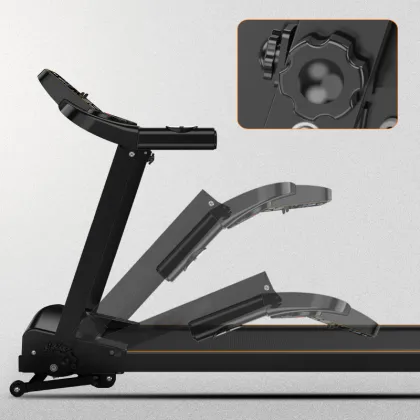 Folding Electric Treadmill Home Treadmill Fitness Equipment Training Apparatus Multifunctional Silent Treadmill Exercise Machine
