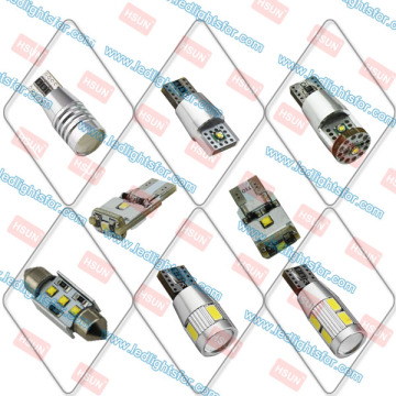 full range of car led bulb from HSUN Lighting company