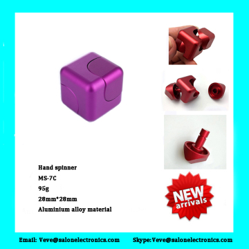 Cheap price low noise anti stress fidget hand spinner magic cube finger spinner