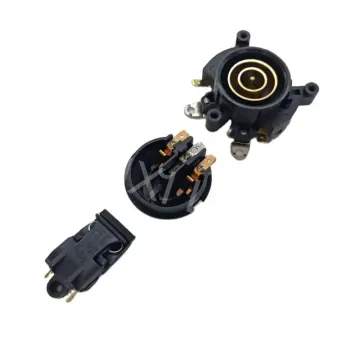 Electric Kettle Accessories: Temperature Control Connector, Steam Switch, and Hot Kettle Fittings Coupler Set