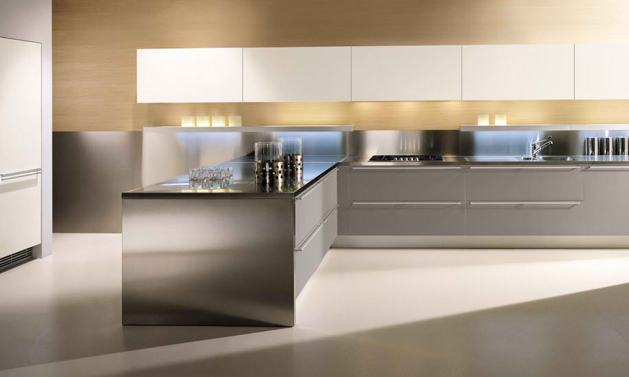 Aluminium Kitchen Cabinets Anti-mildew