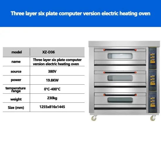 3 Deck 9 Tray Commercial Electric Bread Cake Bakery Oven for Sale