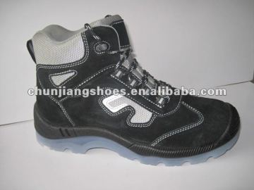 steel toe suede leather secure shoes