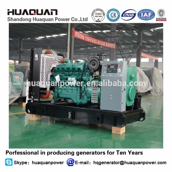chinese famous brand generator for continuous 100 kw generator price