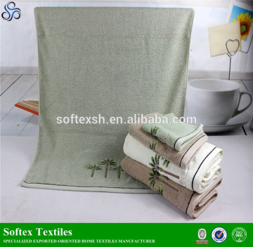 High quality 100% cotton cotton bathrobe towel set embroidery,hot towels for restaurants