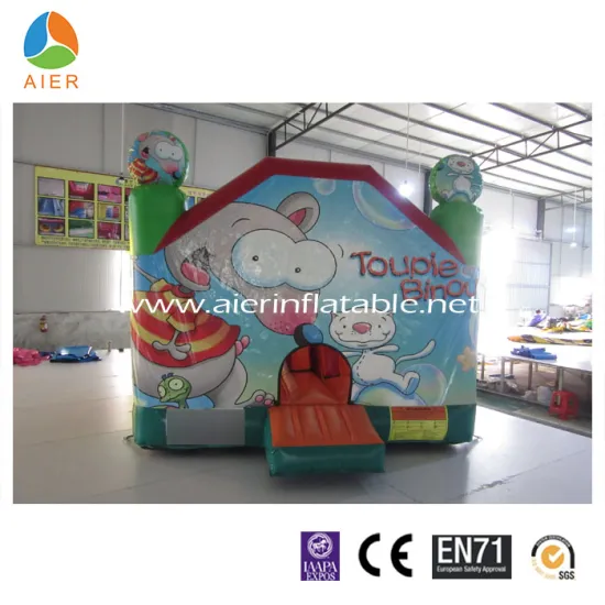 2017 Aier infaltable bouncer house/squirrel jumping inflatable bouncer house for sale