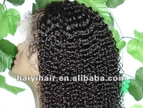 Malaysian curly hair lace wig