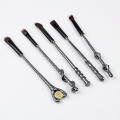 New Metal Handle Eyeshadow Eyebrow Brushes