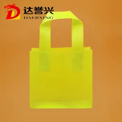 Fancy Colorful Large Strong Handle Plastic Bag