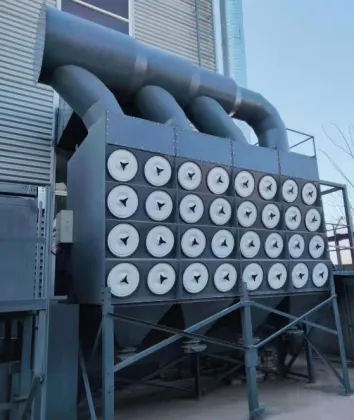 Industrial cartridge dust collector