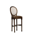 Commercial-Grade Wood Bar Chair