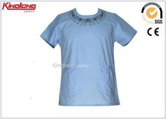 Comfortable Quick Dry Nursing Unisex Hospital Uniforms Scru