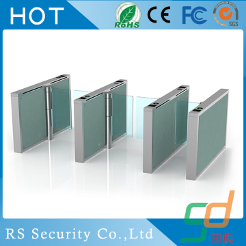 OEM Depot Access Control Glass Turnstile Door Use