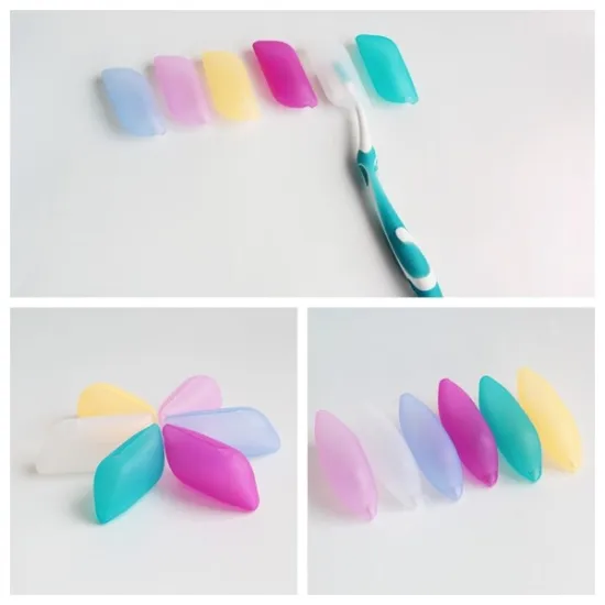 BPA Free Food Grade FDA Silicon Rubber Tooth Brush Shields