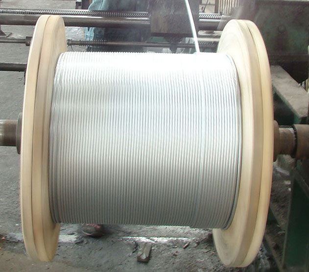 LBGJ-100-20AC (JLB0A-100-19) Strand de acero cubierto de aluminio