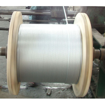 LBGJ-100-20AC (JLB0A-100-19) Strand de acero cubierto de aluminio