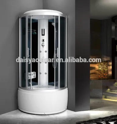 Complete shower room with computer panel, FM radio, back massage